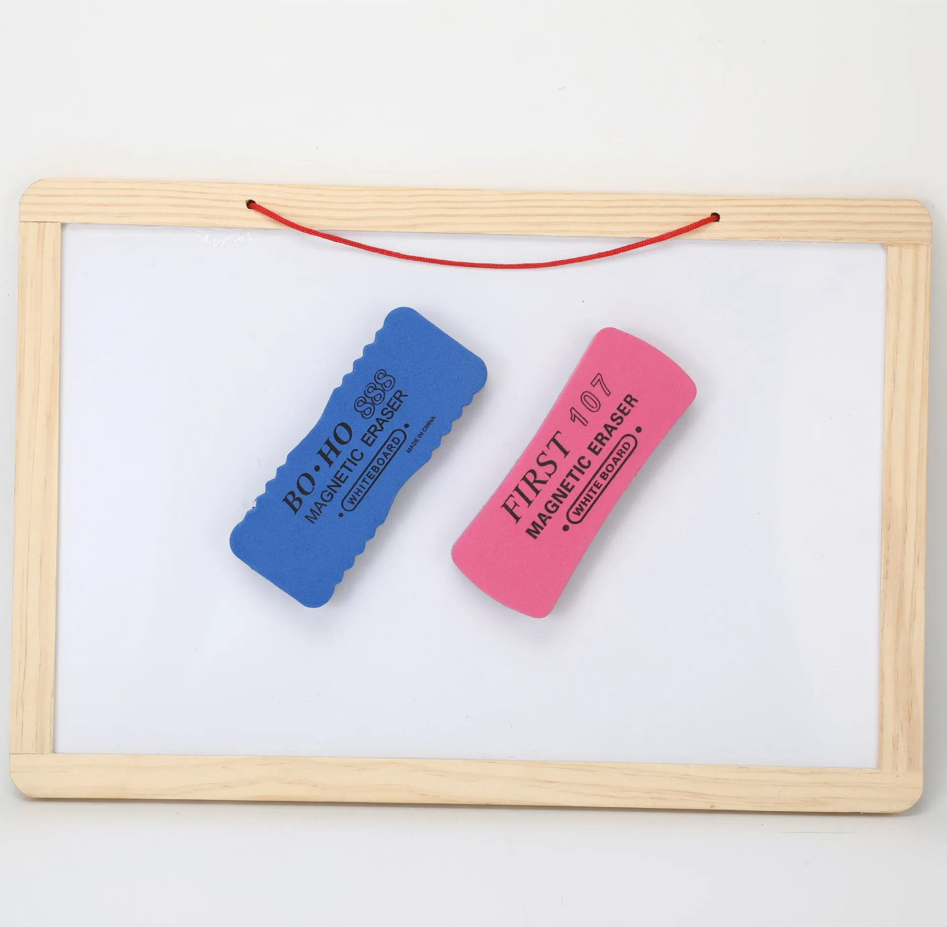 Creative EVA magnetic white eraser bone board can adsorb whiteboard pen