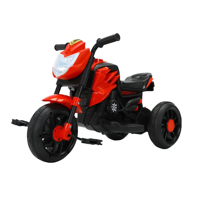 Hot high quality kids ride on three wheel motorcycle with pedal best motorized cars for toddlers