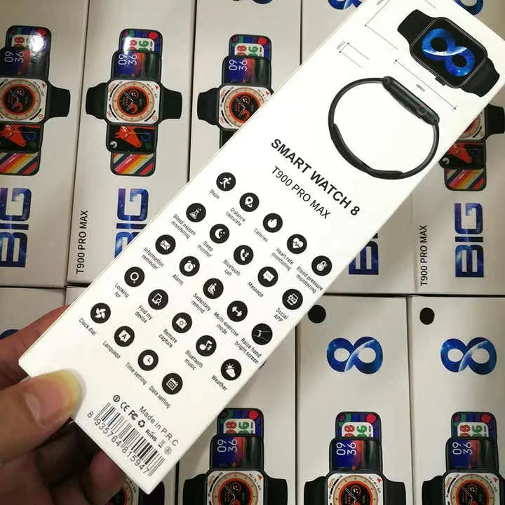 Smart Watch T900 Pro Max L 2.0 Series 8 IWO Inteligente Montre Waterproof Serie8 Smartwatch