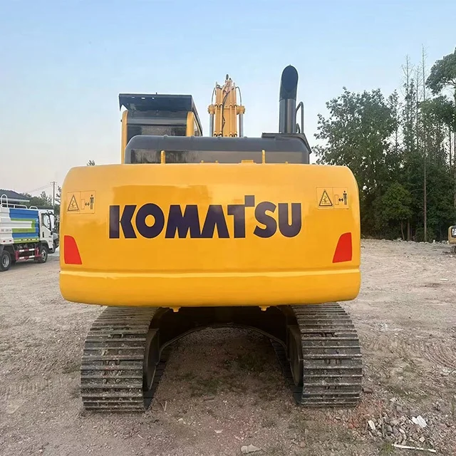 Cheap hot sale high flexibility construction equipment yellow large track excavator komatsu pc220 engineering tool