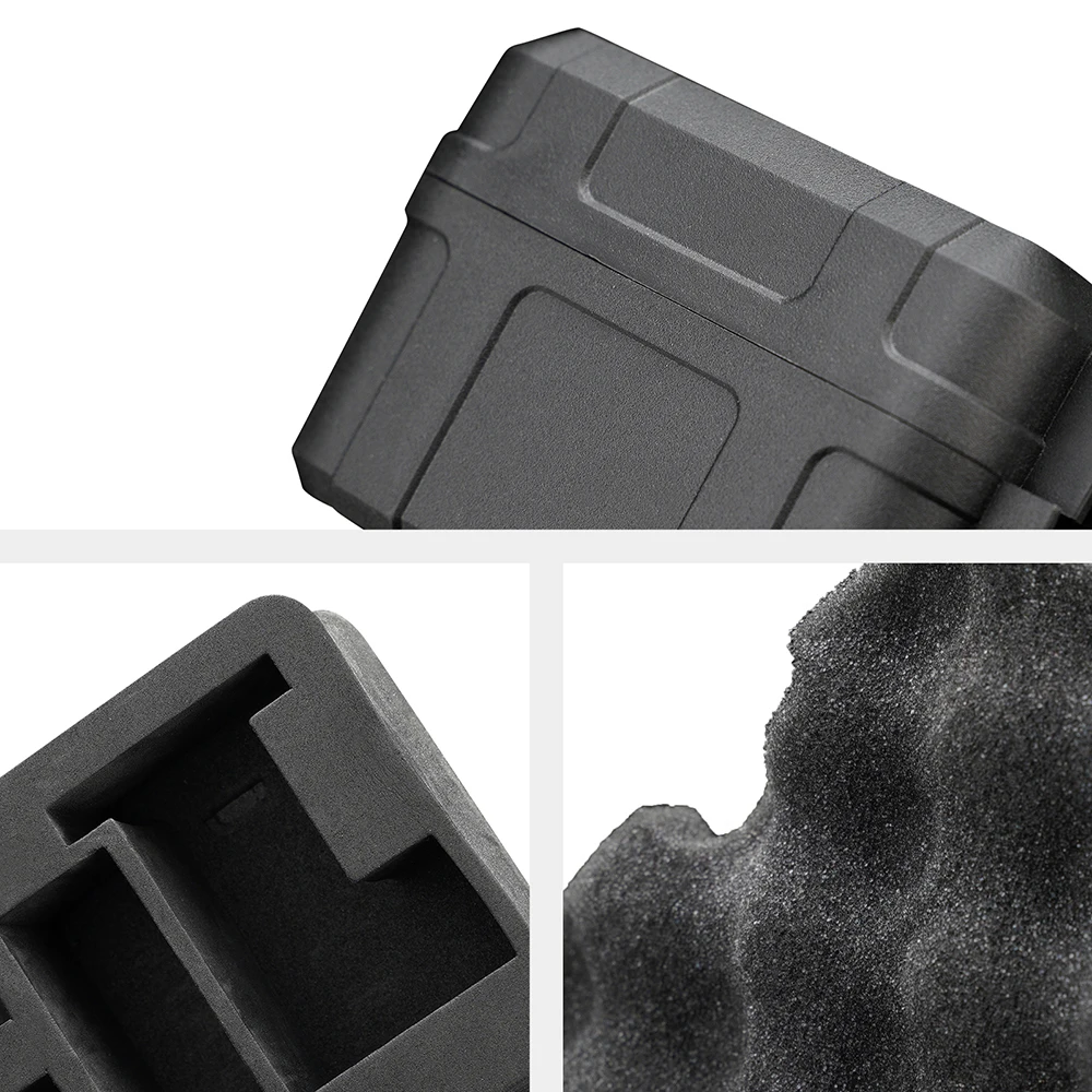 Telesin Foam Groove Hard  Protective Camera Case for DJI Action 2 Camera