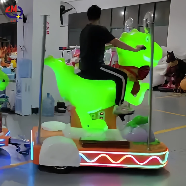 Shopping Mall Ride On Train 10 Seats Kids Amusement Park Rides Dinosaur Electric Train Trackless Train For Sale
