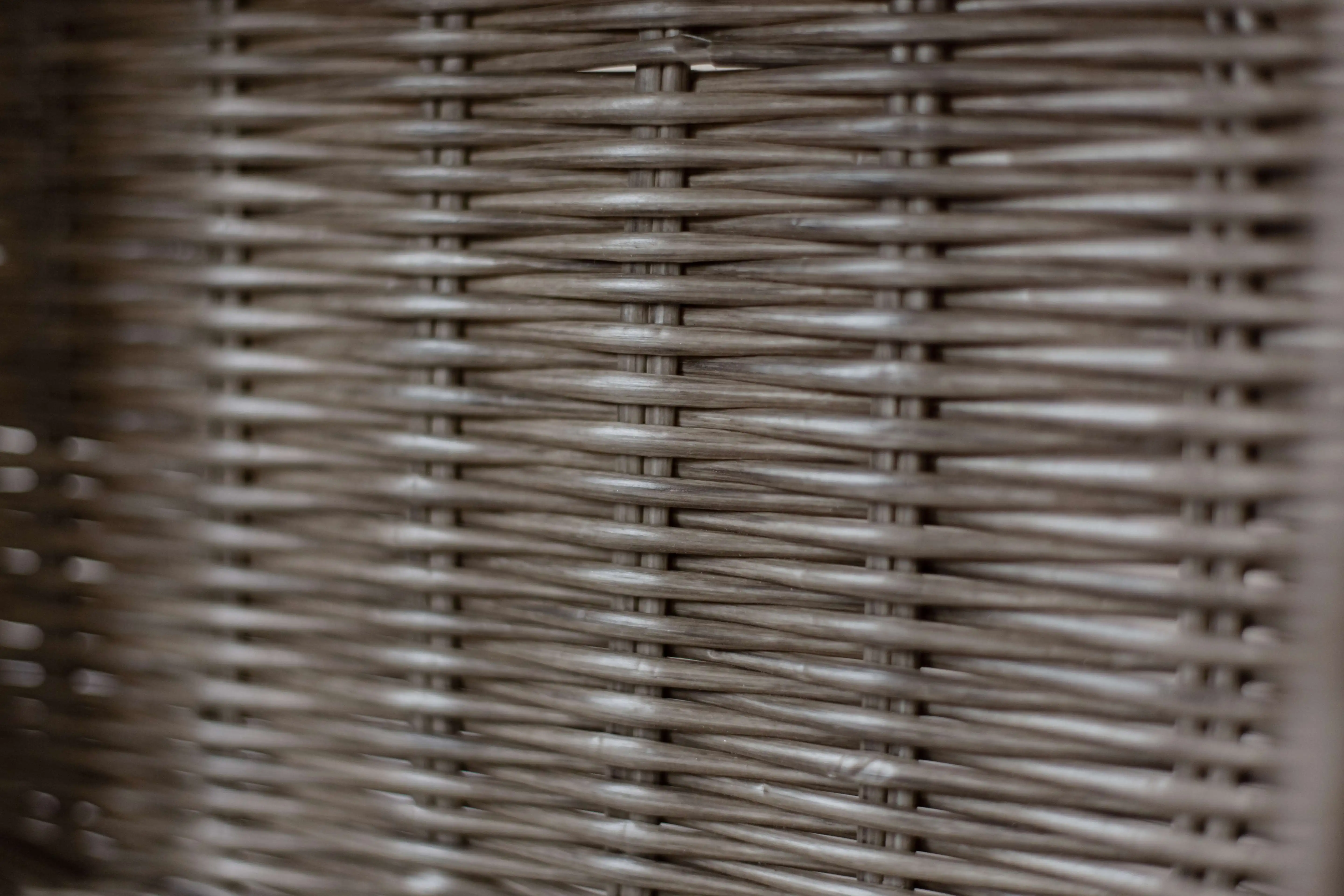 rectangular hand woven soft with holes plastic pp basket storage rattan basket