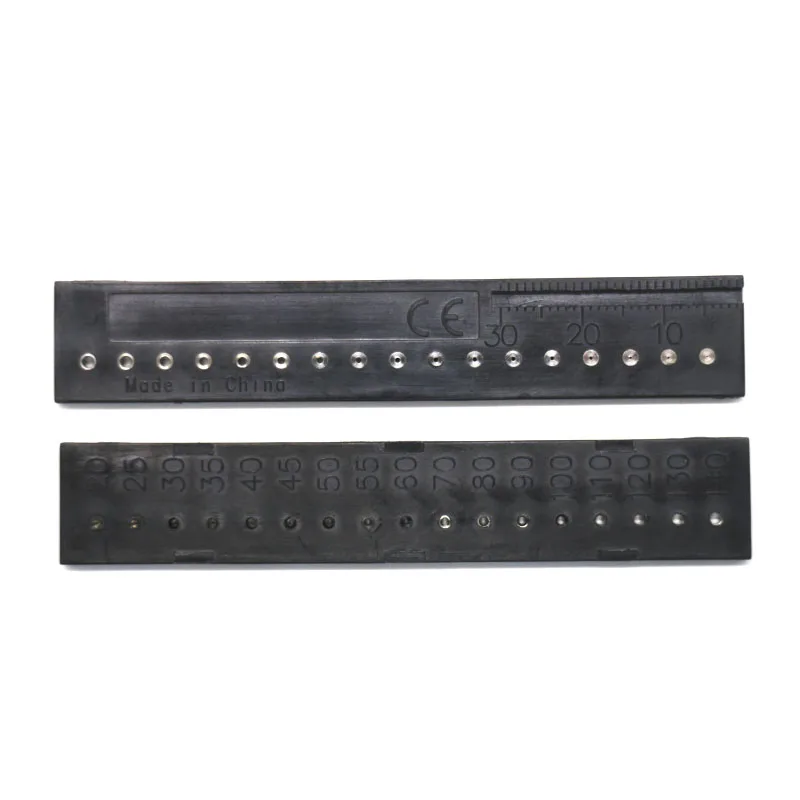 Dental Instrument Mini Endo Measuring Block for Canal Files Measuring Endo Box Ruler / Autoclavable Endo Measuring Test Block