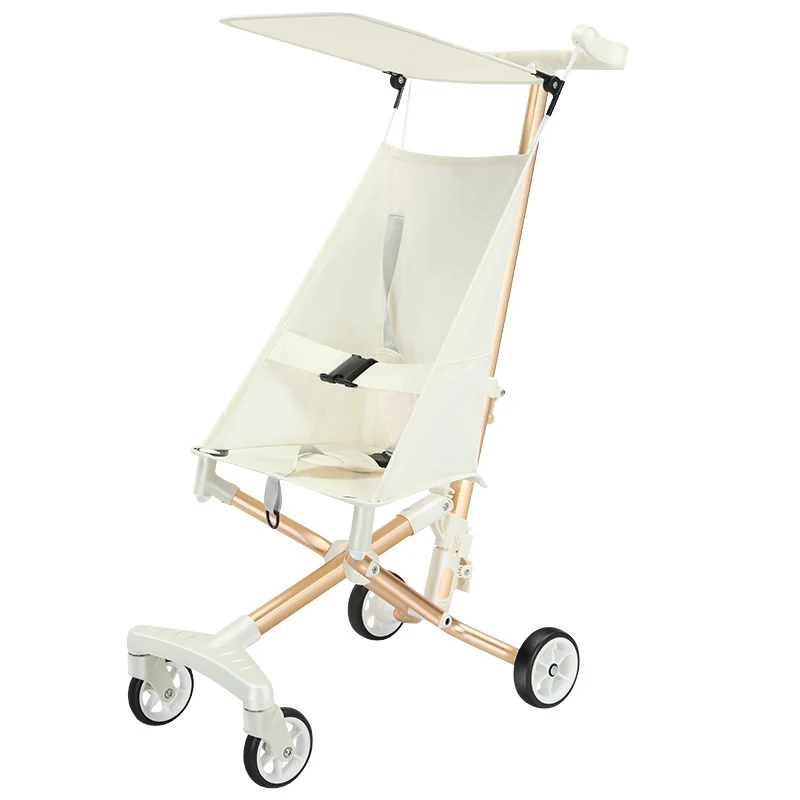 Lightweight Baby Carriage Stroller with Adjustable Canopy Comfortable for Baby