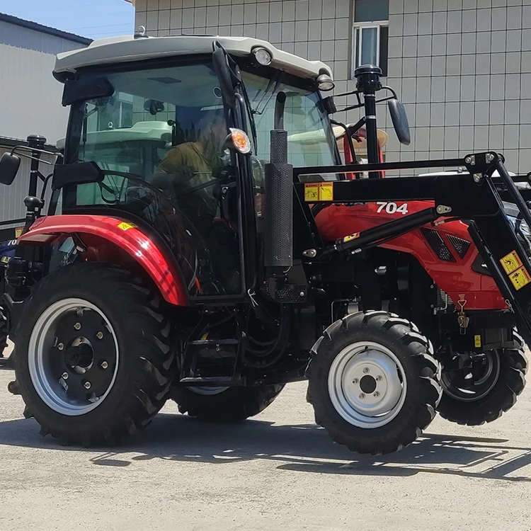 Ploughing Machine Rotary Tiller Garden Cultivator Backhoe Loader 4x4 Compact Tractor With Loader And Backhoe