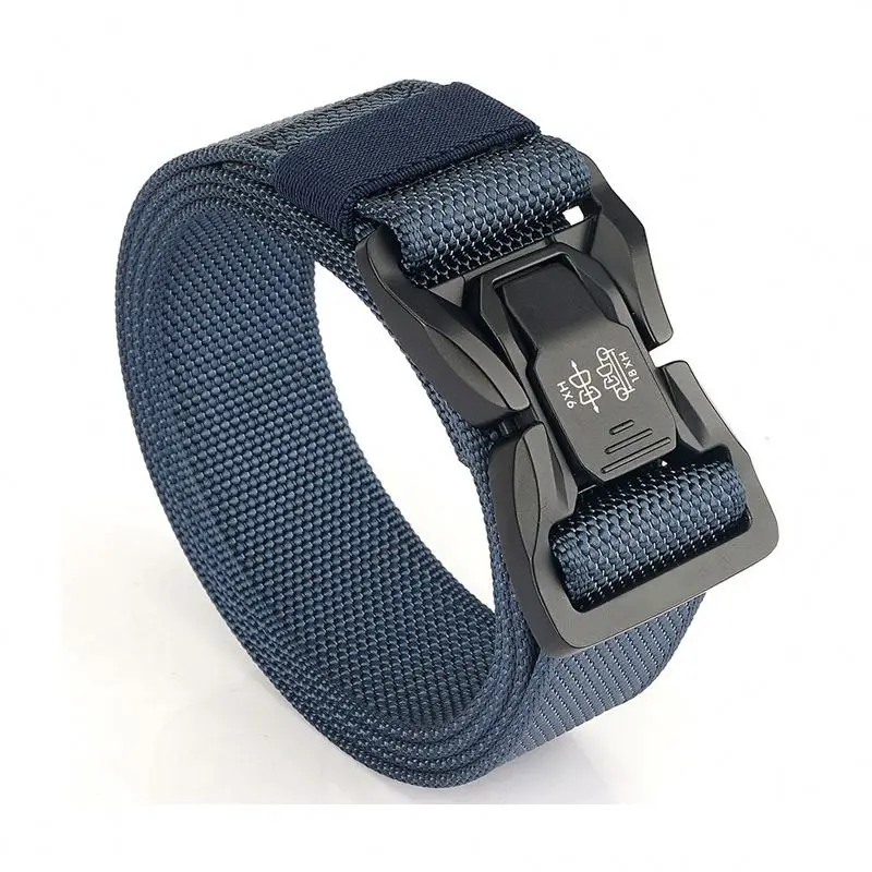 Alfa Quick Release Belt For Men Woven Braided Belts Mens Belt Casual Knitted