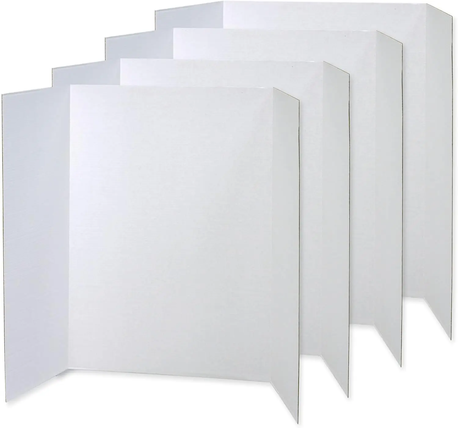 Wholesale Trifold Display Board White Presentation Board  Poster Board for School Projects and Business Presentations