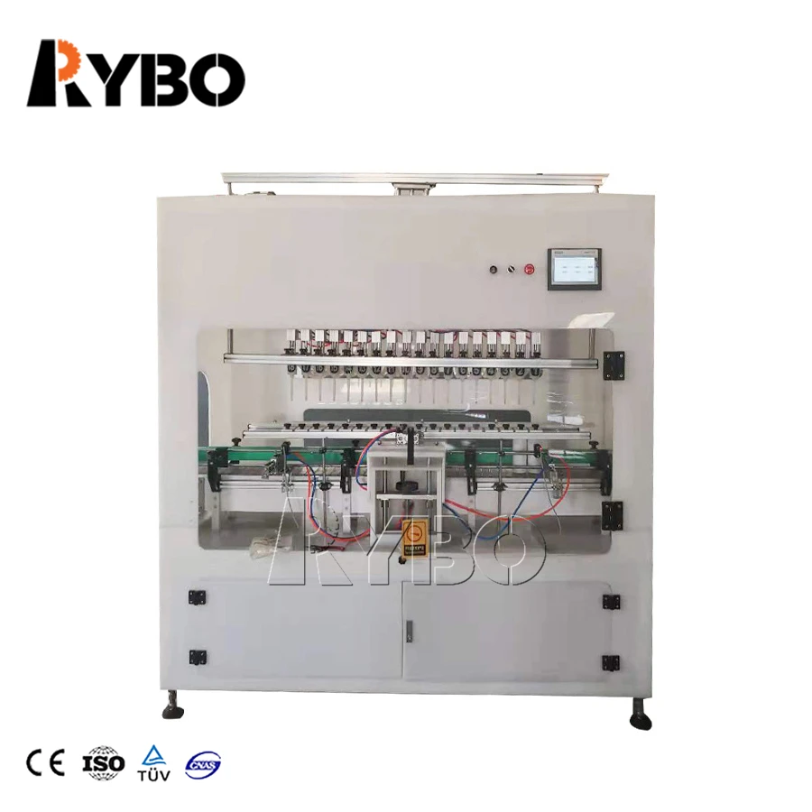 Automatic 84 Disinfectant deodorant liquid acid Filling Machine price made of PVC PP anticorrosion material