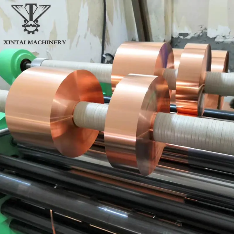 China Made Foil Strips Roll To Roll Slitter Rewinder Machine Mini Width 3mm Aluminum/Copper Foil Coil Automatic Wire Winder