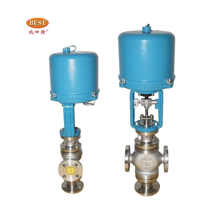 Valve Supplier T24 Electronic Electric 3 Way Diffluence T28 Electronic Electric Confluence 3 Way Proportional control valve