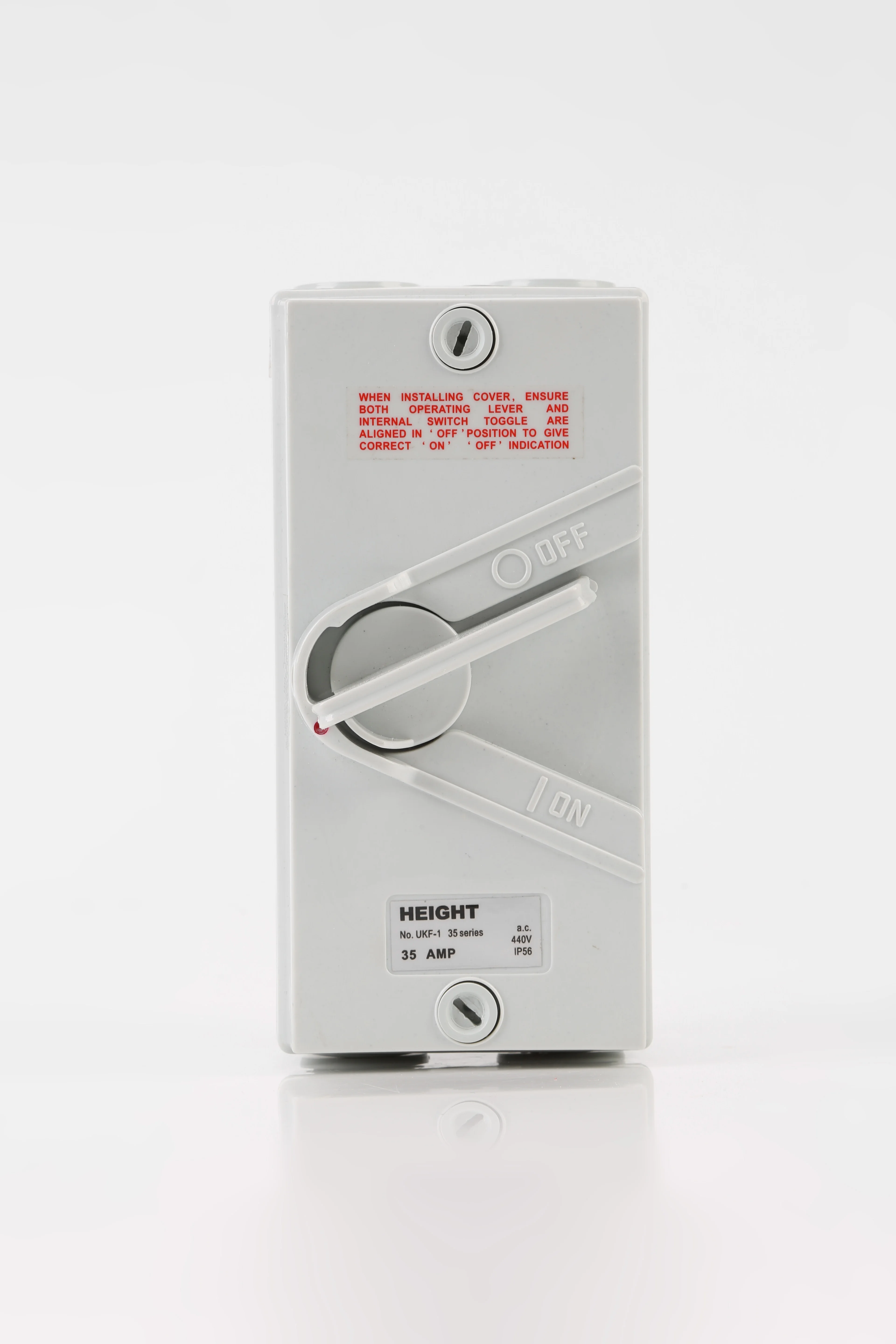 HEIGHT Weather Protected Isolating Switches socket plug/UKF4-35