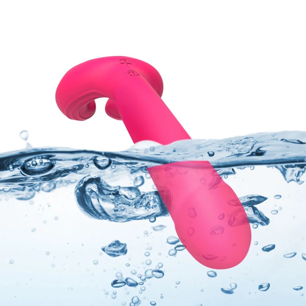 New Design 10-Frequency Three-Point Resonance Locks Up Sperm For Long Periods Of Time G Spot Wand Vibrator For Men