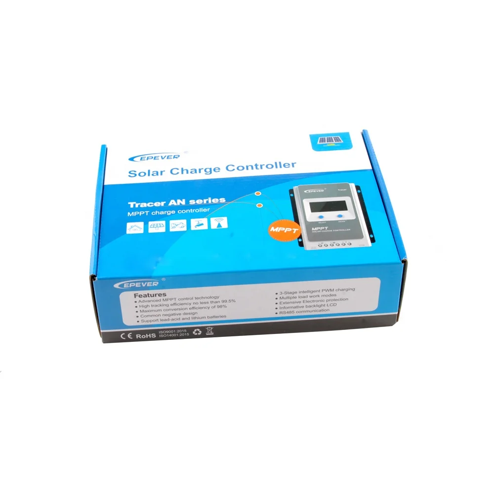 12v Option 30A MPPT Solar Charge Controller For Remote Meter