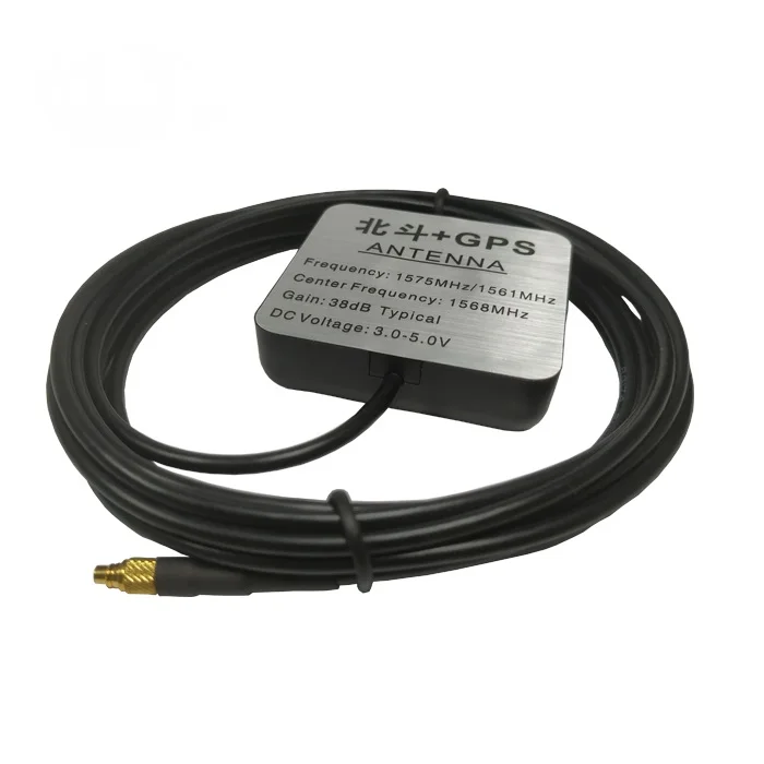 High precision 35x35x4mm high gain signal strong GPS BeiDou GLONASS external Vehicle active antenna