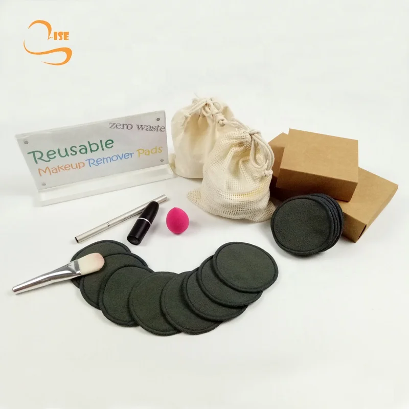 Очищающие Салфетки для лица Zero Waster, 3,15 дюйма, из мягкого бамбукового бархата, экологически чистые, многоразовые бамбуковые салфетки для снятия макияжа