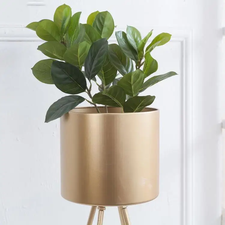Floor Vase Living Room Balcony Interior House Decor Vase New Florero De Metal Decorativo Metal Large Gold Vase Floor Decoration