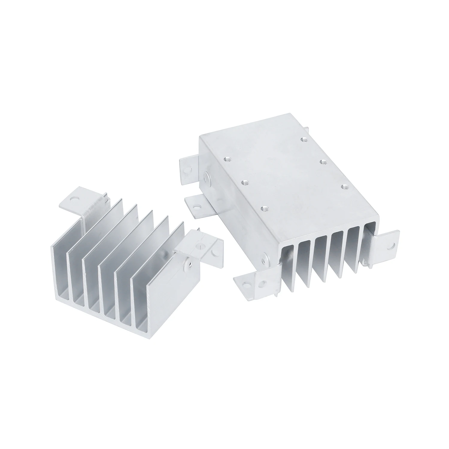 custom cnc machining extruded aluminum heatsink Precision Parts for Amplifier car radiators