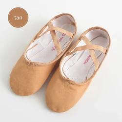 Изготовление на заказ, двойная парусиновая мягкая подошва с кошачьими крапанами и сердечками, балетная обувь для девочек, Мужская танцевальная обувь