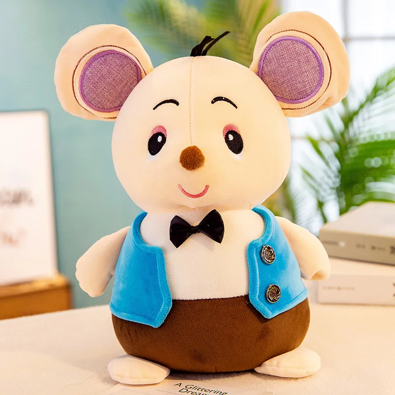 LOW MOQ Cheap Plush Rat Toys Baby Mascot Plush Dolls Soft Stuffed Animal Toys Minnie Mouse Plush