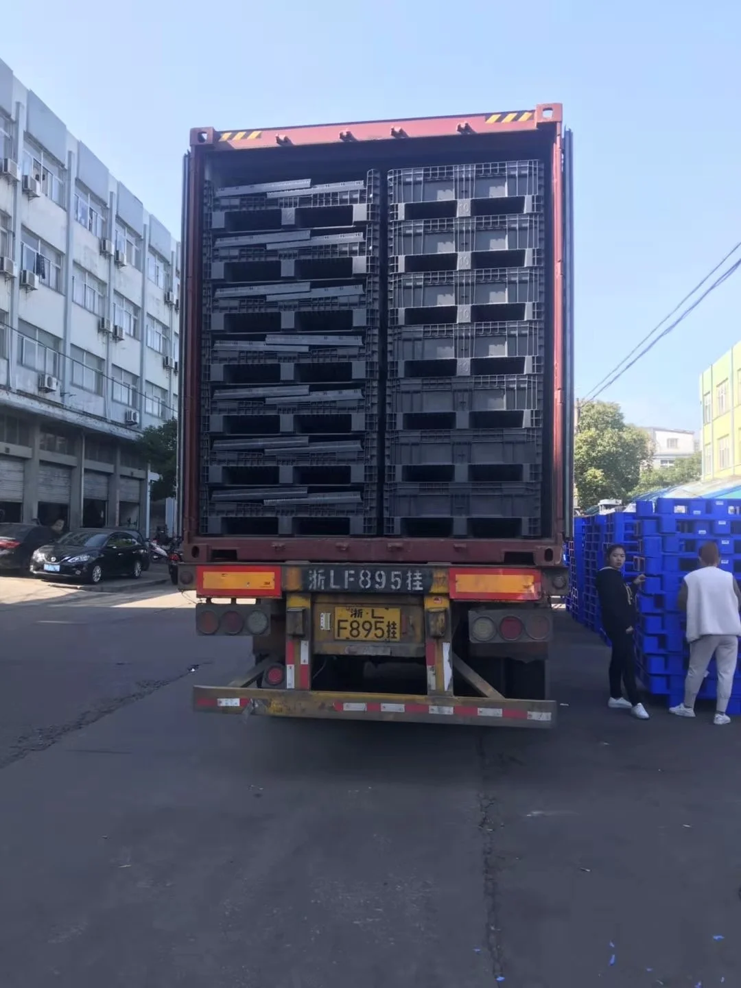  700L Большая складная сетка HDPE для сельского