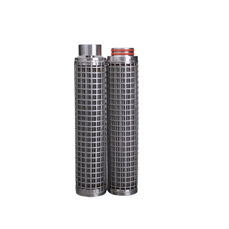 Food grade 5 micro 304 stainless steel mesh pleated juice  filter cartridge
