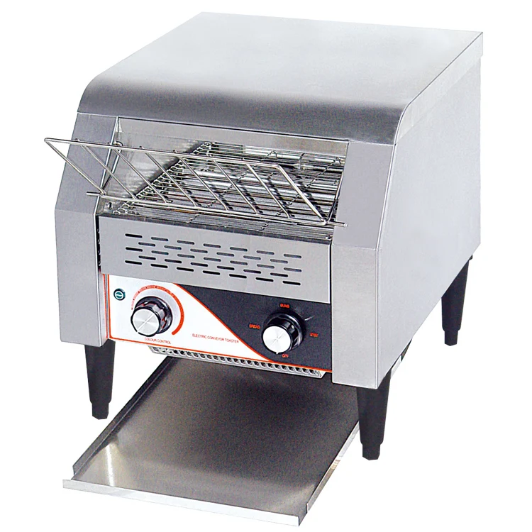 Commercial stylish toaster with warming rack/electric conveyor toaster TT-300