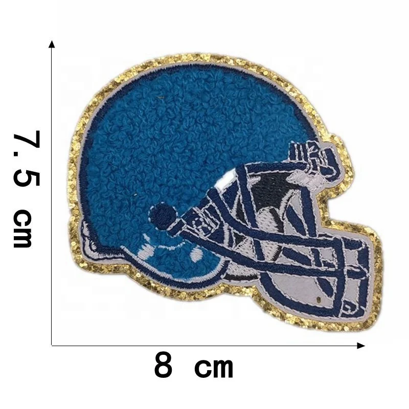 New NFL Embroidery Patches NFL Chenille Patches Football  Iron on Sew on Embroidered NFL Patches