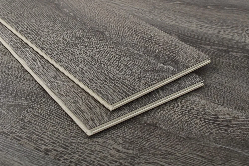 
3.5mm-6.0mm Wood design rigid core vinyl click Lock SPC Plastic pvc vinyl floor tile 