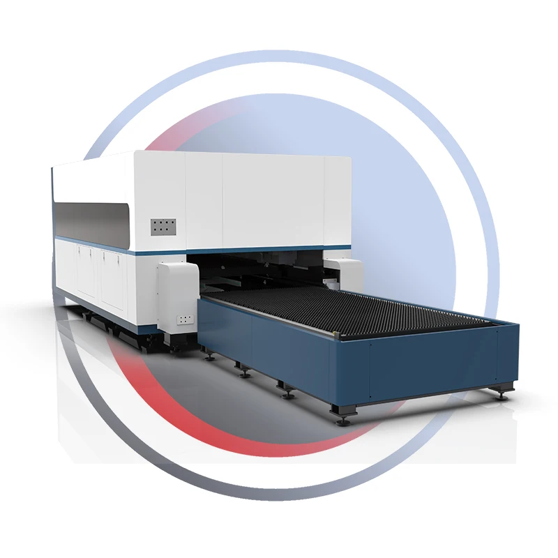 Manufacturer Supply 12X2.5 Meters Switching Platform Laser Cutting Machine