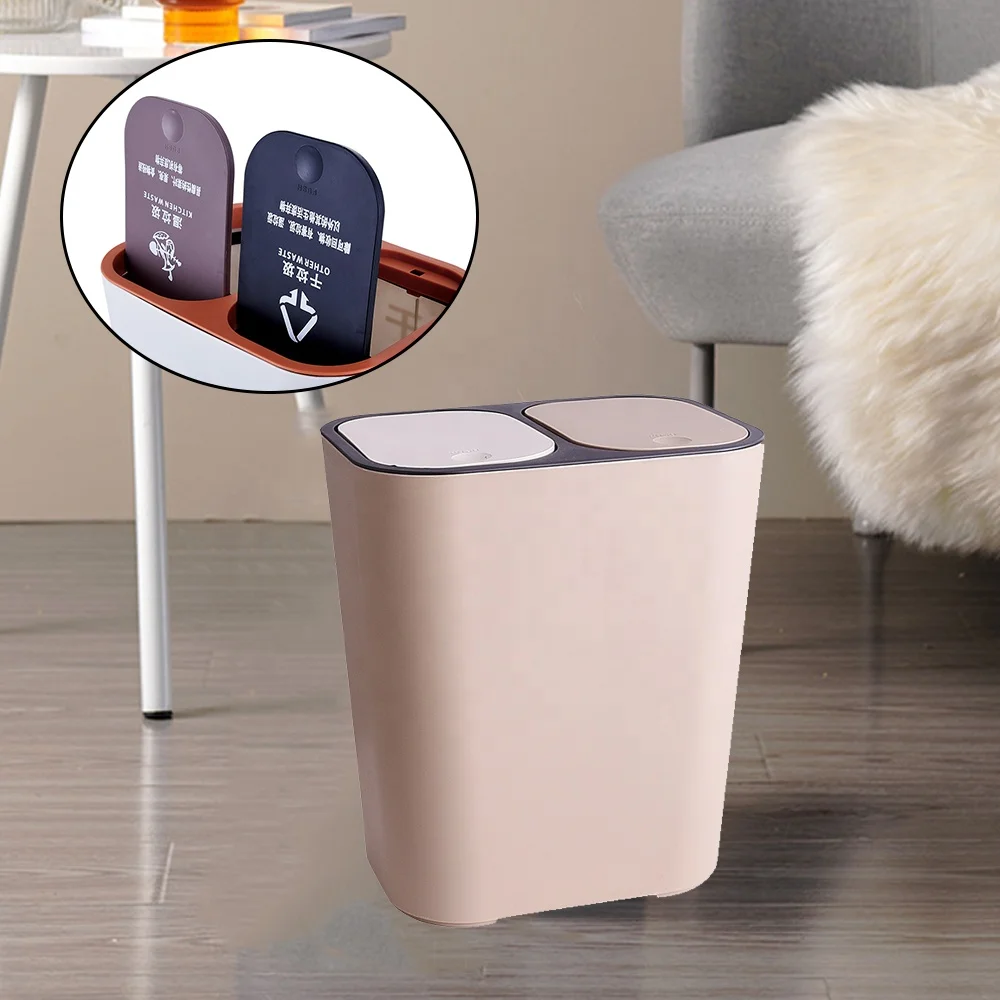 Waste Separation Bin Wholesale Garbage Recycle Plastic Waste Bin House