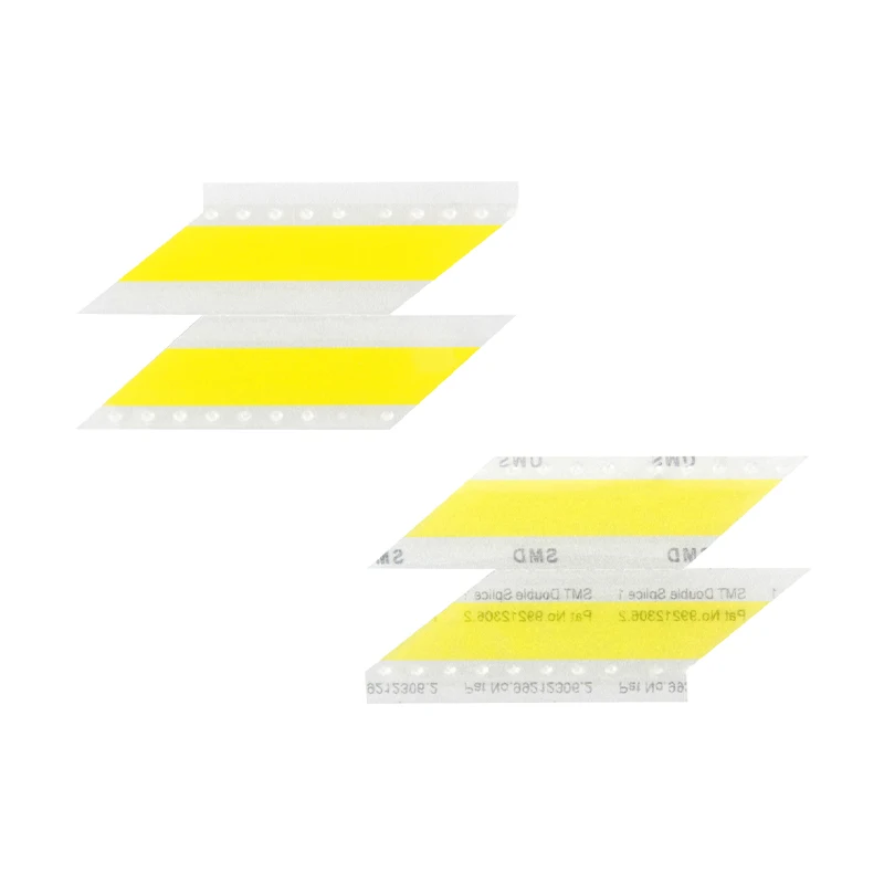T0182A SMT Double Splice Tape For All Machine Yellow Miter Paper Splicing Tape  500pcs/Bag