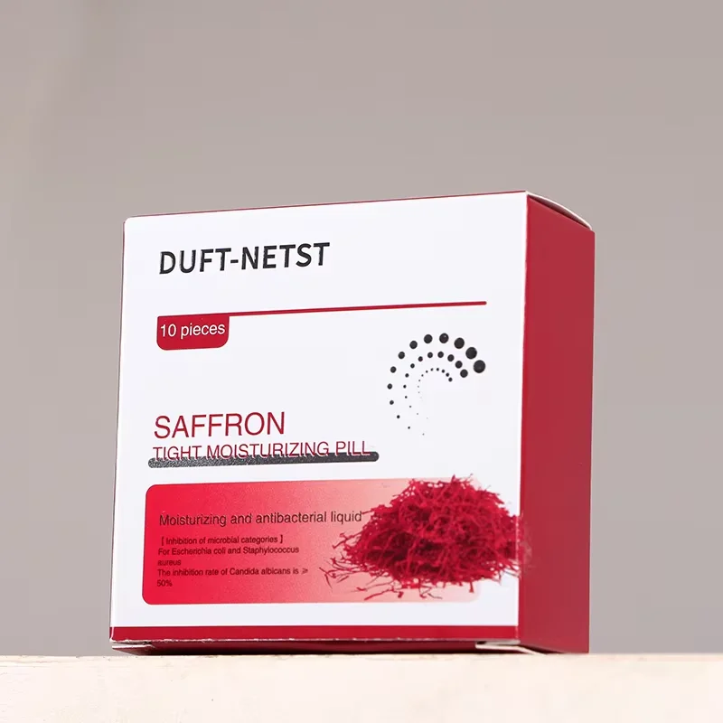 NETST OEM Feminine Vaginal Tightening Capsule Saffron Antibacterial Pill Cleaning Collagen Essence Liquid Private Parts Firming