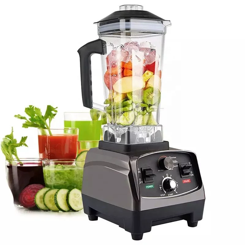 large capacity Commercial Ice crush vacuum blender mixer 2L quiet food blender and food processor