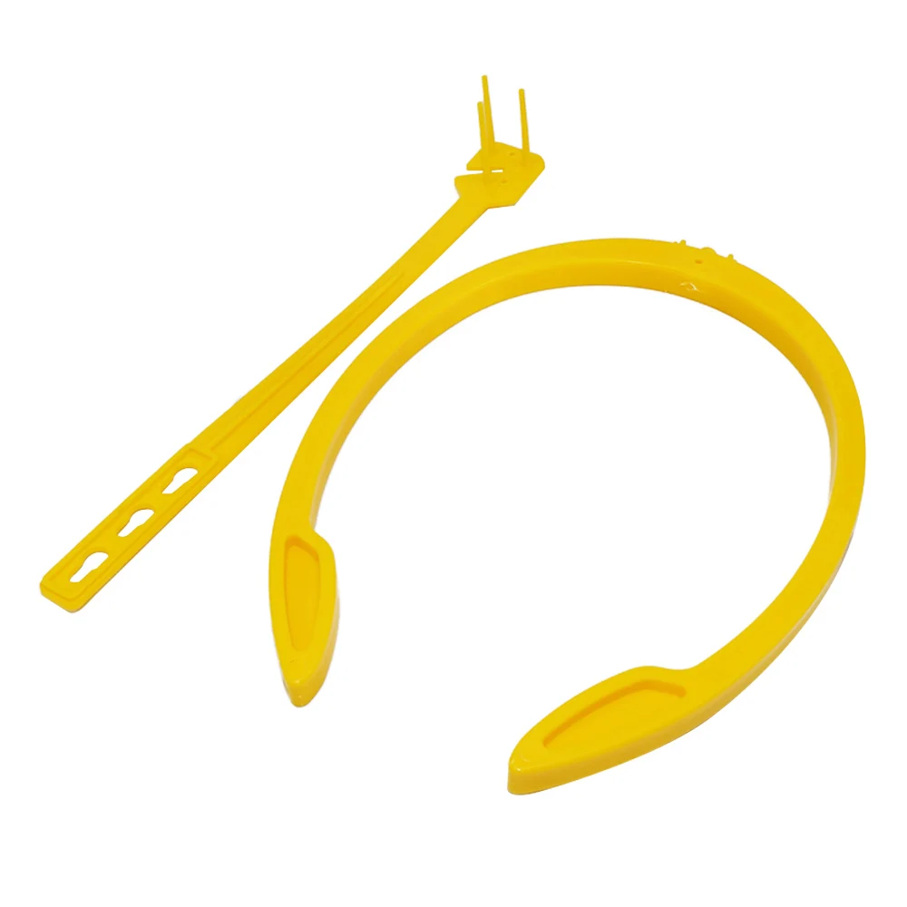 Veterinary Plastic Artificial insemination Pig Sow Back Clamp Semen Catheter Holder Insemination Bottle Clip For Pig Farm