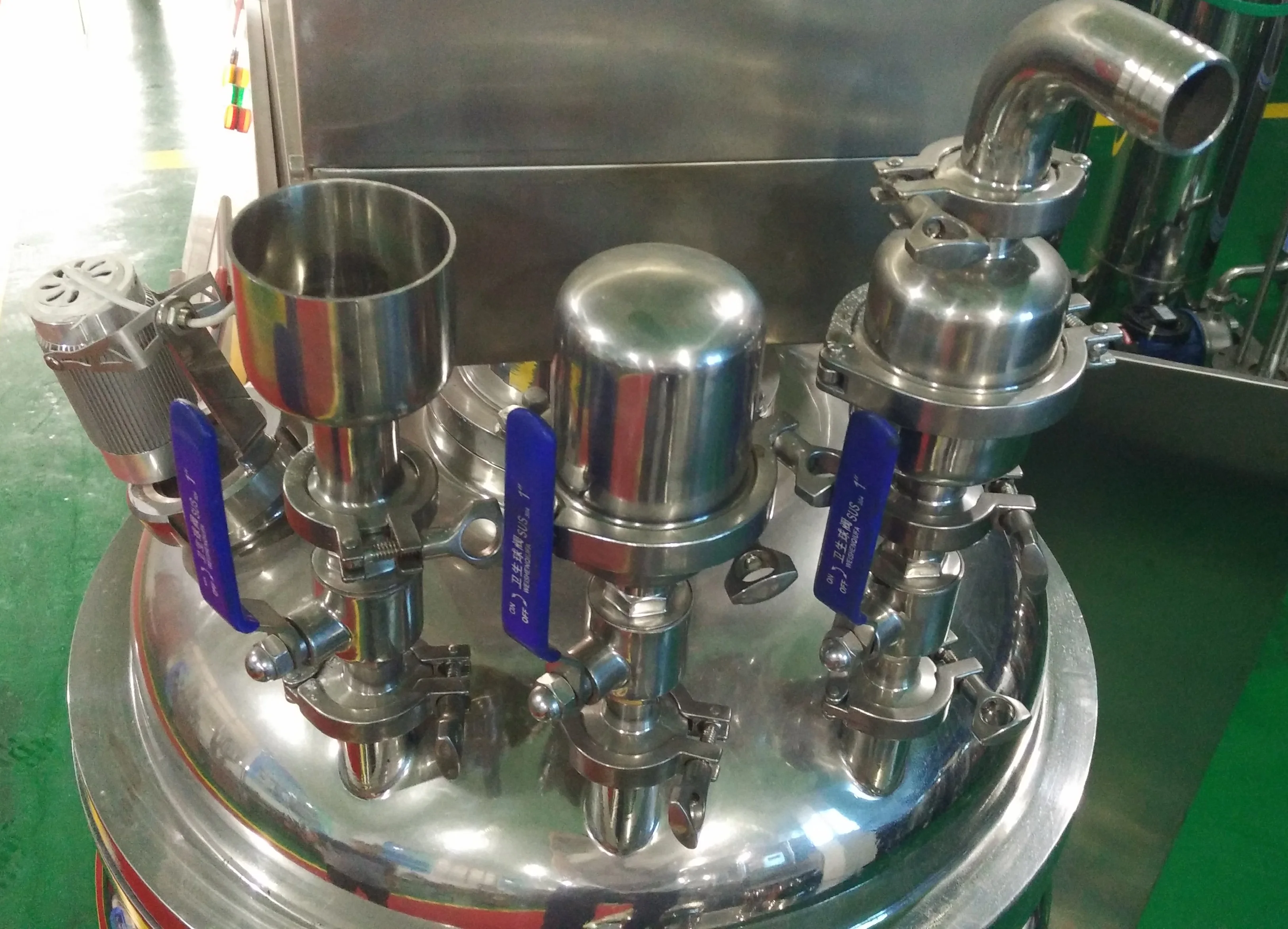 High quality food sauce cream mixer machine planetary vacuum mixer