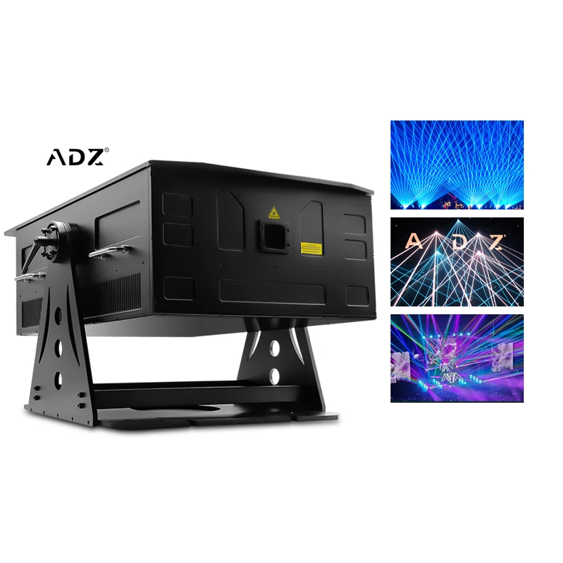 Высокая мощность 100 Вт RGB полноцветный светодиодный лазерный свет уличный водонепроницаемый IP65 идеальный диско-DJ клуб оборудование для сцены