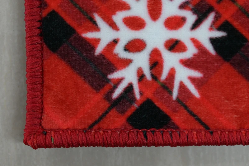 Christmas Rugs Printed Karpet Custom Carpets Kitchen Floor Mats For Living Room Runner Rugs