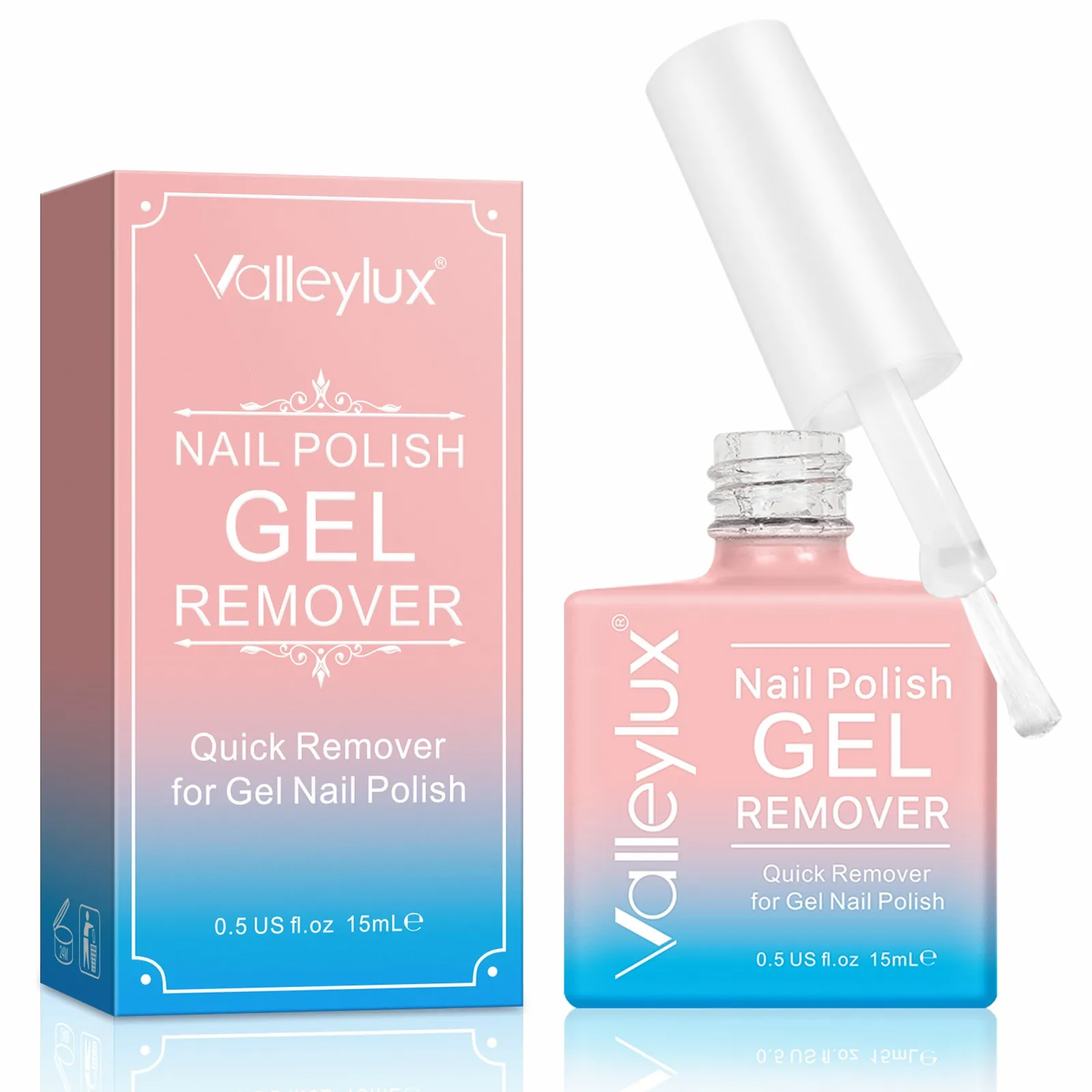 OEM Cosmetics 15ml Professional Uv Magic Gel Nail Remover Soak off Gel Lacquer Nail Polish Remover