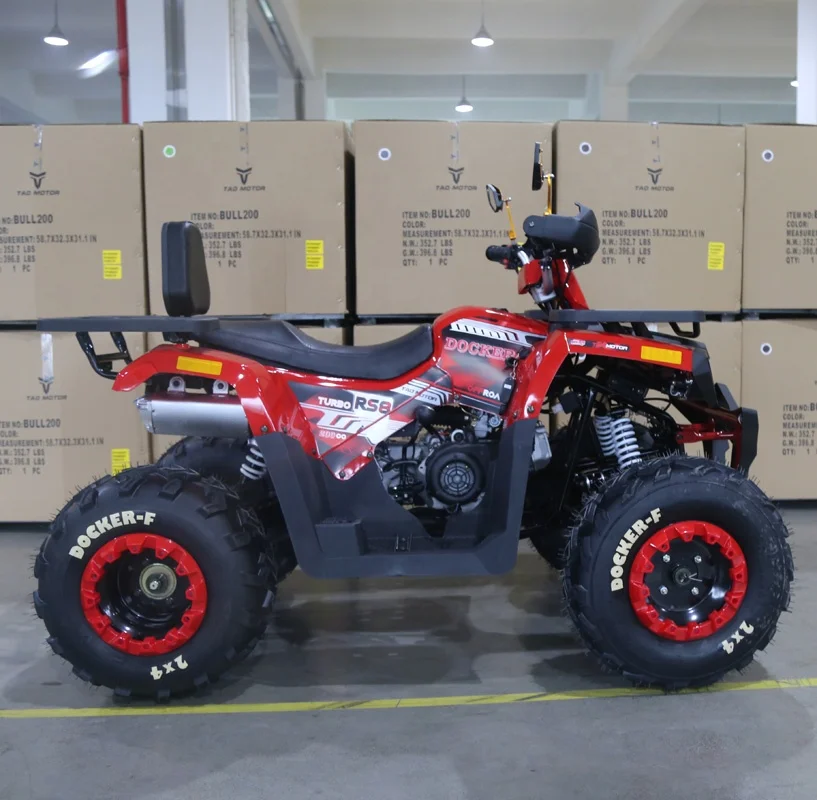 
Tao Motor New Design BRAVES II 200 Automatic Chain Drive Farm ATV 200cc Quad ATV 4x4 with EPA ECE 