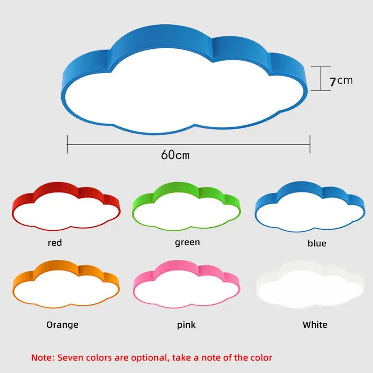 Креативная потолочная подвесная люстра светодиодная Подвесная лампа с белым облаком для детского сада класса торгового центра