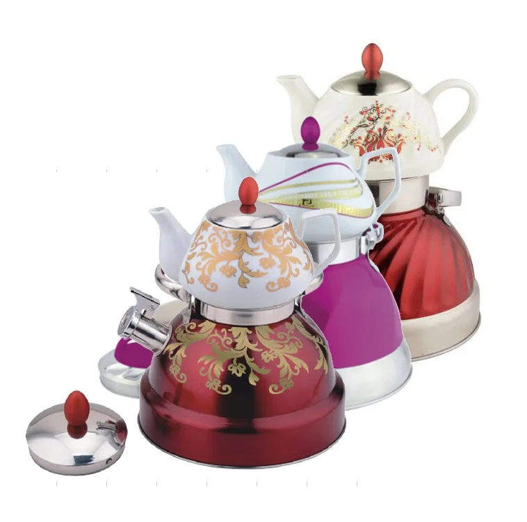 Factory Wholesale Stove Utensilios De Cocina and Induction Travel Whistling Kettles or Tea Pots
