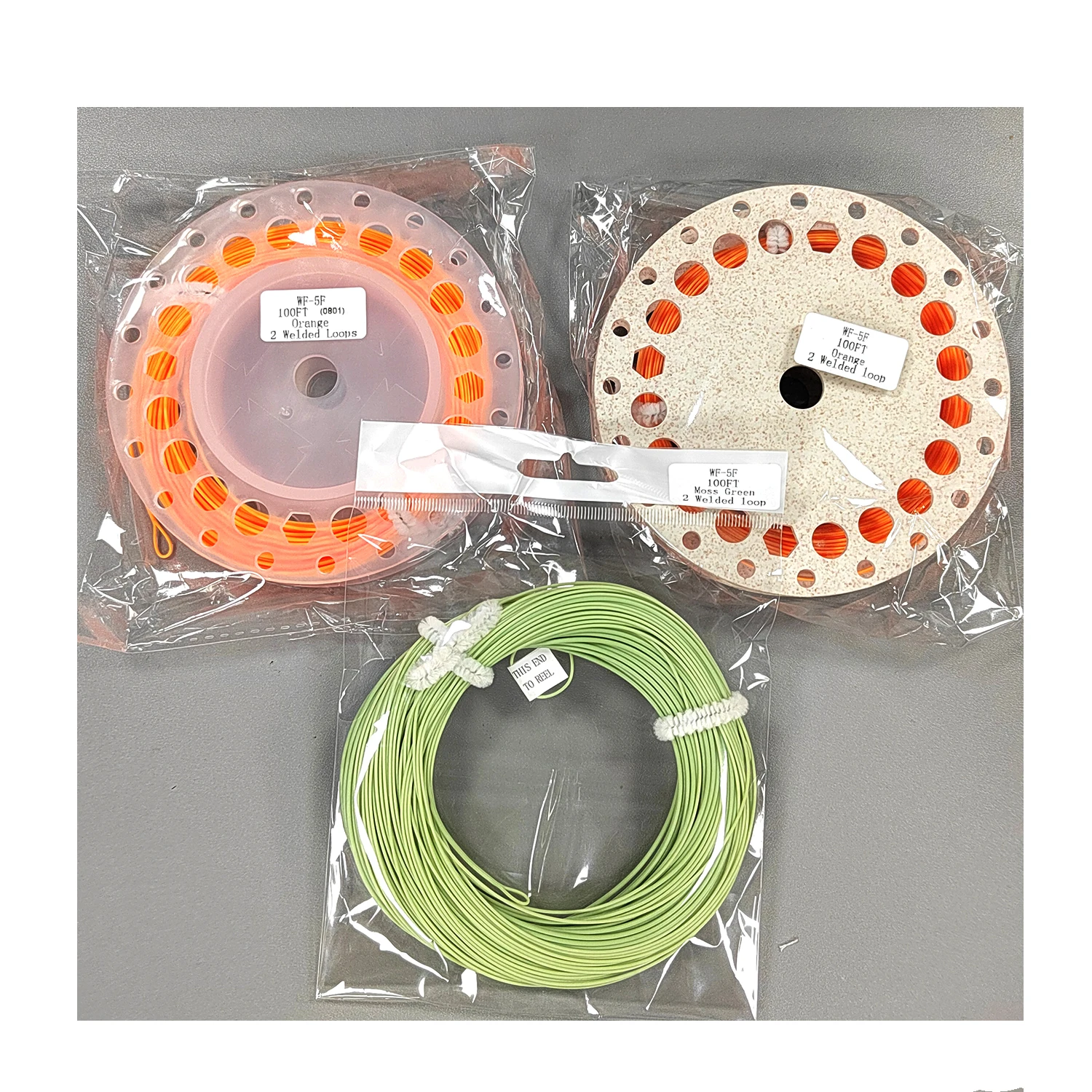 100 футов двойные сварные петли рыболовные лески плавающие WF на катушке