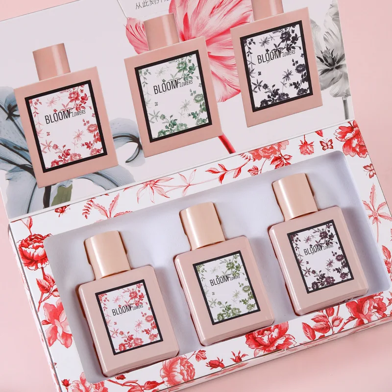 New Luxury Floral Perfume Gift Set wholesale private Label Perfumes Gifts For Women perfume Sets With Long-lasting Scent