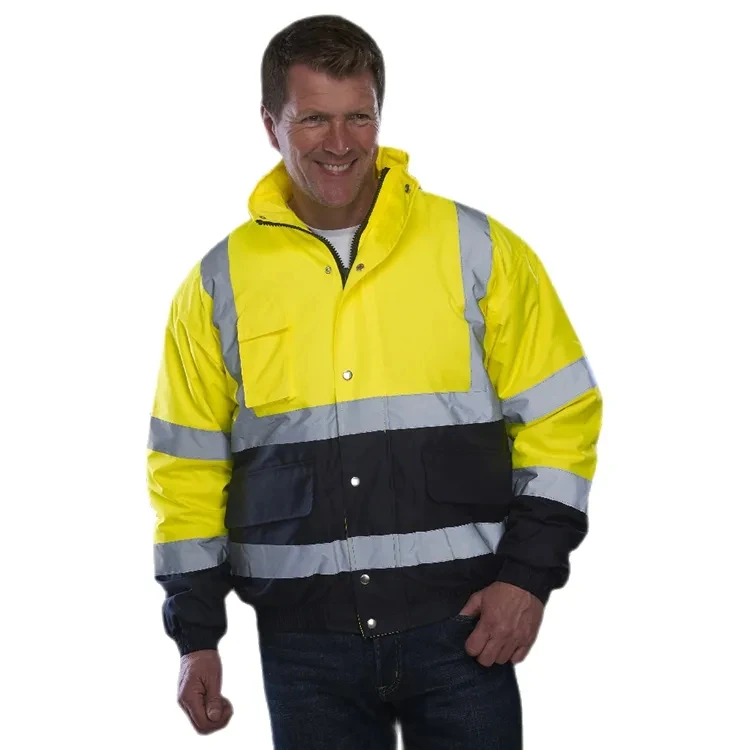 Outdoor Worker Anti-storm Raincoat  Reflective Stripe Full Cover Waterproof Motorcycle Coats Jacket Rain Suit