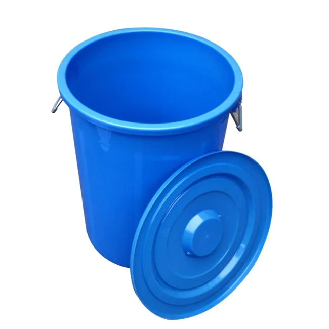 Manufacturer food grade plastic bucket container for water with cover