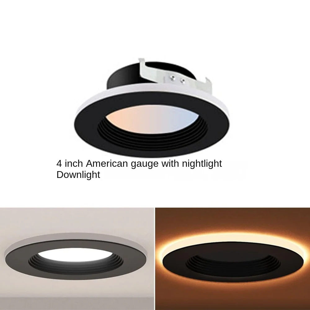 6-in 1250LM Led Can Light Bulb Led Bulb Lights Dimmable LED Recessed Lighting Retrofit Downlight Baffle Trim 15W 100W