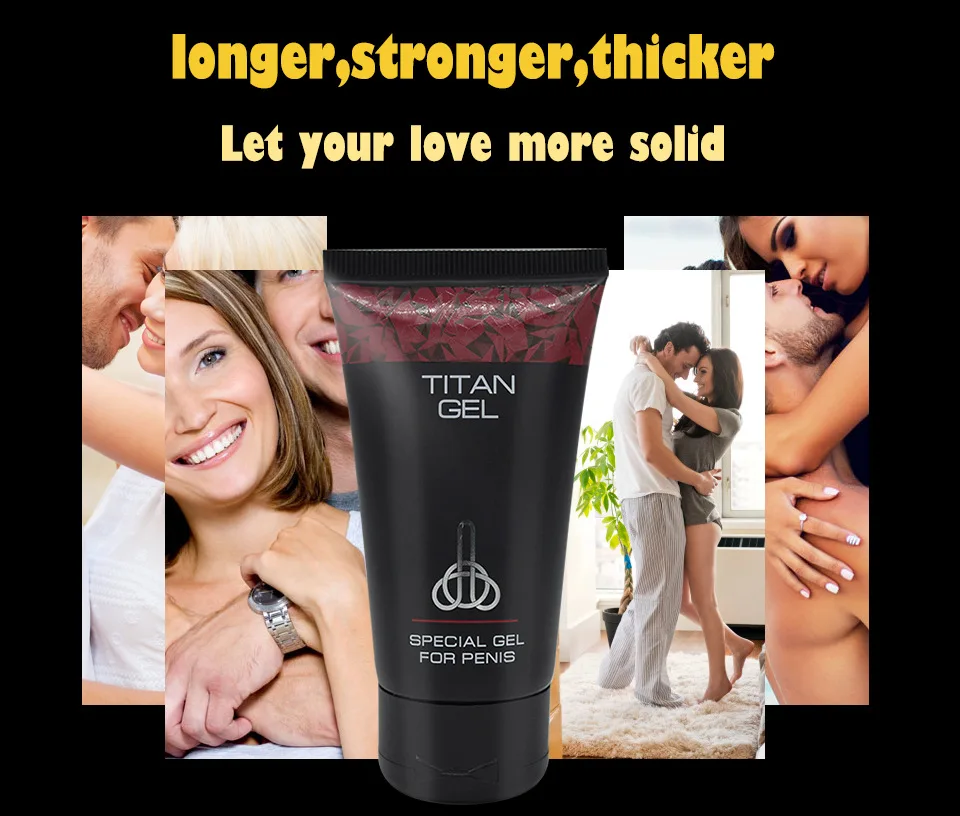 Titan Gel Enlargement Cream Help Male Potency Penis Growth