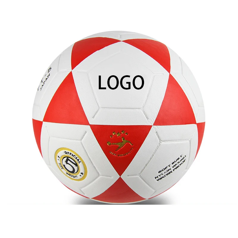 wholesale price thermal bonded teenager good quality pu leather soccer ball  size 5 football 2024