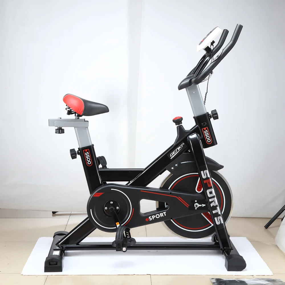 Sale Cardio Training Brake Pads Pedals Heavy Duty Led Computer Speedometer Magnetic Commercial Gym Spin Spinning Bike Wholesale